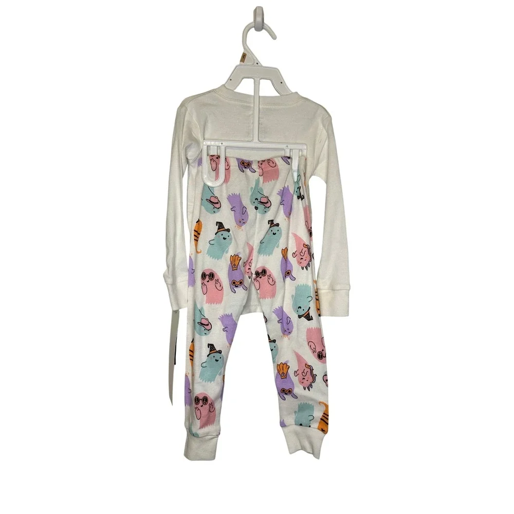 Carters‎ Bedtime Halloween Ghost PJs 2T Toddler Long Sleeve Pajama Set NWT
